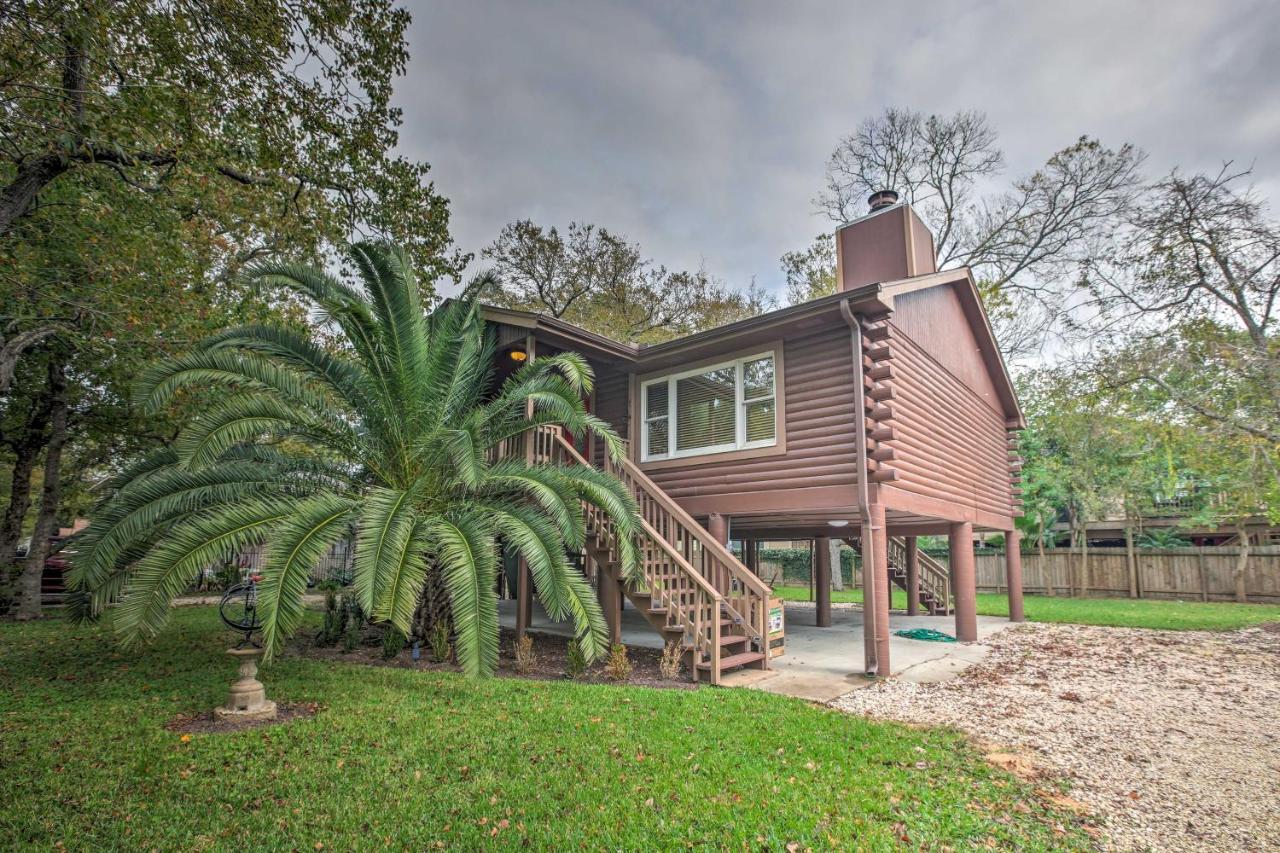 Spacious Kemah Clear Lake Home With Porch And Fire Pit Esterno foto